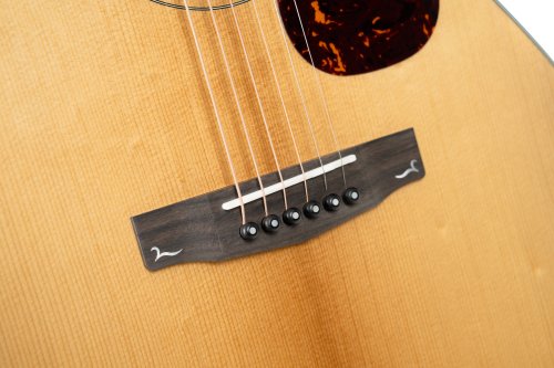 Cort Gold MC6 Ovangkol Acoustic-Electric Guitar w/Premium Gig-bag. Natural Gloss