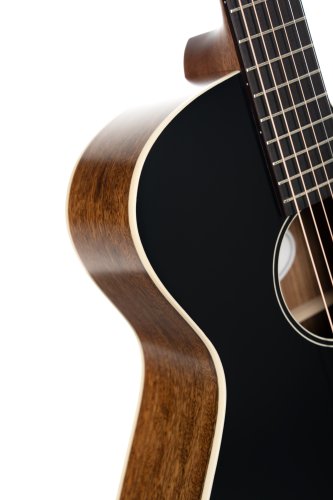 Cort CORE-MC Ovangkol Acoustic-Electric Guitar w/Gig-bag. Black Top Semi Gloss