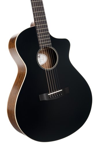 Cort CORE-MC Ovangkol Acoustic-Electric Guitar w/Gig-bag. Black Top Semi Gloss