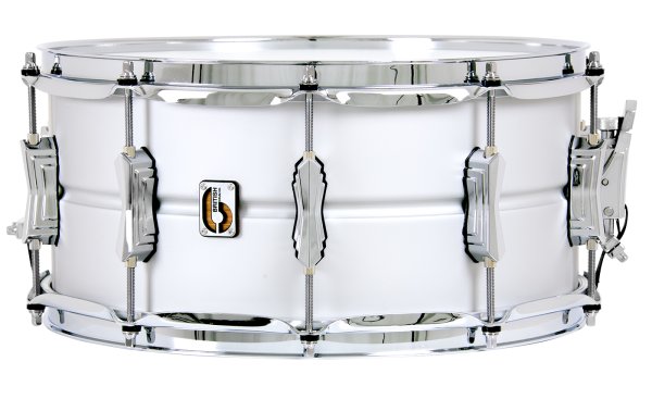 British Drum Co. AV-14-65-SN Aviator Series Aluminum Snare. 6.5" x 14"