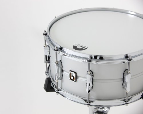 British Drum Co. AV-14-65-SN Aviator Series Aluminum Snare. 6.5" x 14"