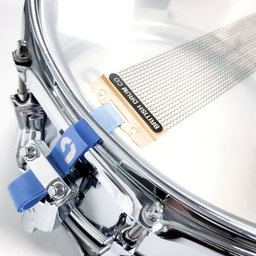 British Drum Co. BB-14-60-SN Bluebird Series Chrome Over Brass Snare. 6" x 14"