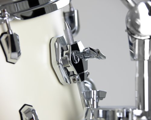 British Drum Co. ENG-22-CB-SEW Enigma Series Club Kit. Satin Olde English White (12", 16", 22")