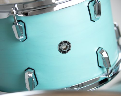British Drum Co. ENG-22-CB-STL Enigma Series Club Kit. Satin Teal (12", 16", 22")