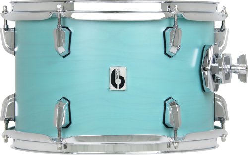 British Drum Co. ENG-10-7-RT-STL Enigma Series Tom. Satin Teal 10″ x 7″