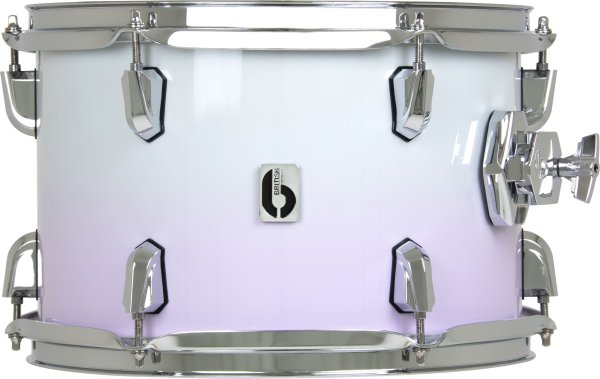 British Drum Co. ENG-10-7-RT-LVH Enigma Series Tom. Lavender Haze 10" x 7"