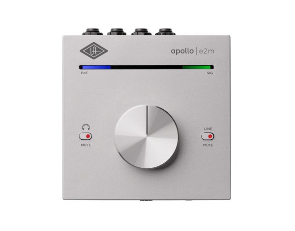 Universal Audio Apollo e2m Stereo Headphone Amp and Line Interface with Dante