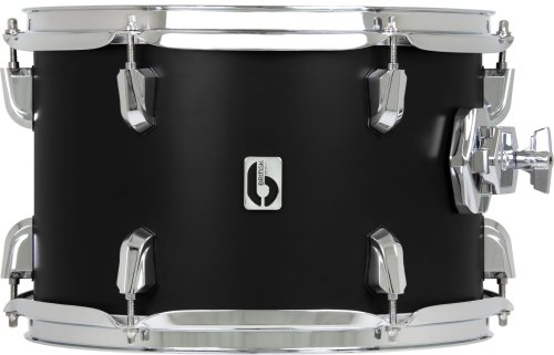 British Drum Co. ENG-10-7-RT-STB Enigma Series Tom. Satin Black 10″ x 7″
