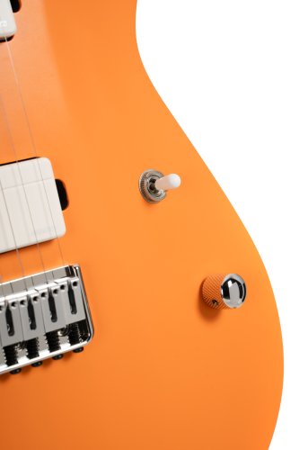 Cort KX600 Infinite Electric Guitar with Bag. Orange Crush Satin