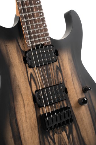 Cort KX500 6-String Pale Moon Electric Guitar. Natural Black Burst