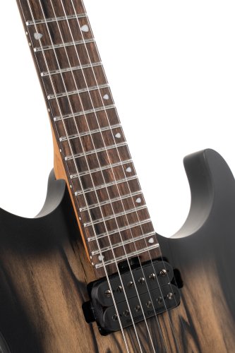 Cort KX500 6-String Pale Moon Electric Guitar. Natural Black Burst