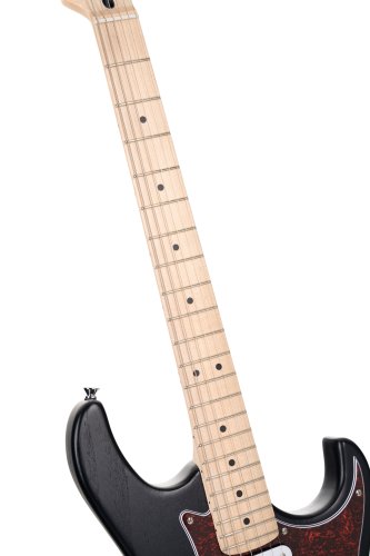 Cort G100 HH G Series Double Cutaway Electric Guitar. Open Pore Black