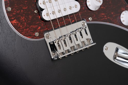 Cort G100 HH G Series Double Cutaway Electric Guitar. Open Pore Black