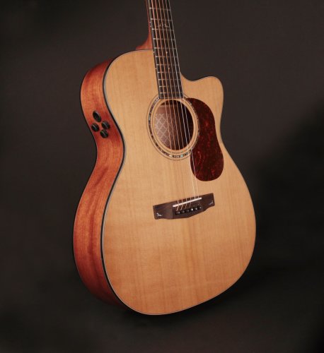 Cort GOLDOC6NAT Gold Series Acoustic Electric Guitar. Natural Satin