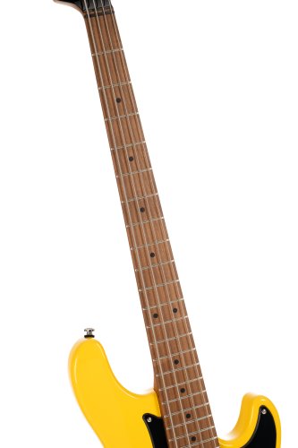 Cort GB Short Scale Bass Guitar. Yellow Crush