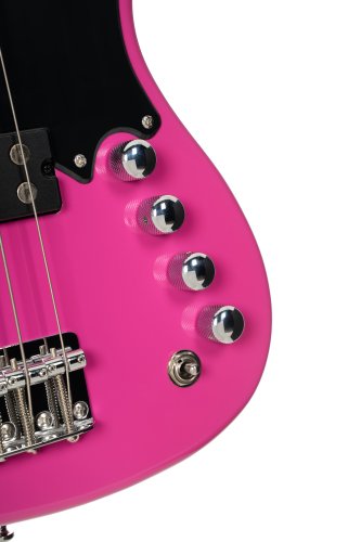 Cort GB Short Scale Bass Guitar. Fandango Purple