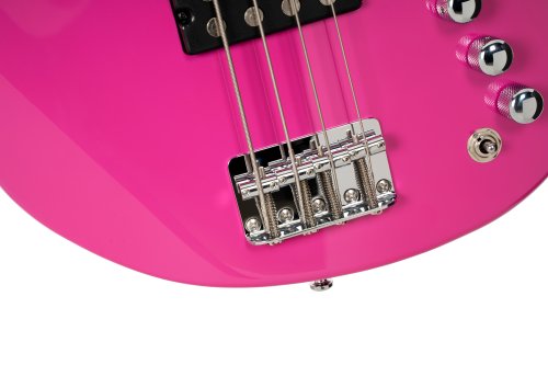 Cort GB Short Scale Bass Guitar. Fandango Purple