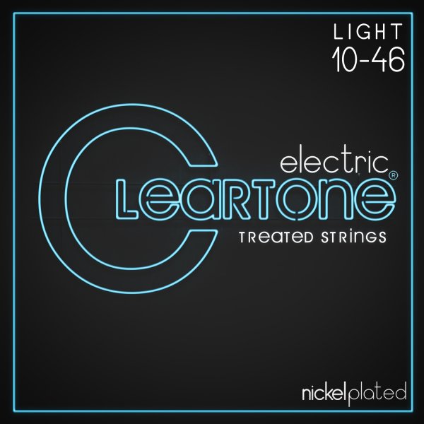 Cleartone Nickel-Plated Treated Electric Guitar Strings. Light (10-46)