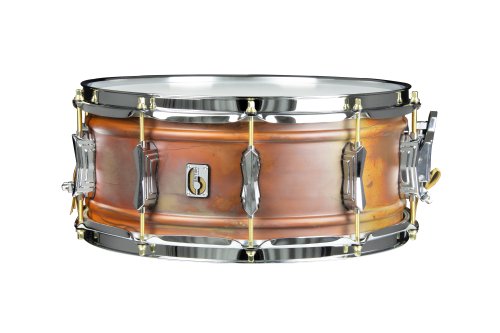British Drum Co. FB-14-60-SN Firebird Series Copper Over Brass Snare. 6" x 14"
