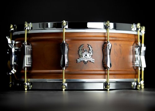 British Drum Co. FB-14-60-SN Firebird Series Copper Over Brass Snare. 6" x 14"