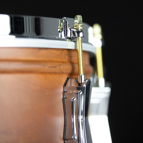 British Drum Co. FB-14-60-SN Firebird Series Copper Over Brass Snare. 6" x 14"