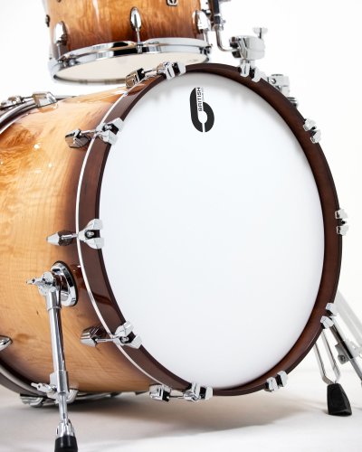 British Drum Co LEG-MBX-22-CBUS-BF Legend MBX US Club 22 Kit. Burghley Fudge