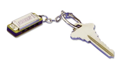 Hohner 108 Mini Harmonica Keychain