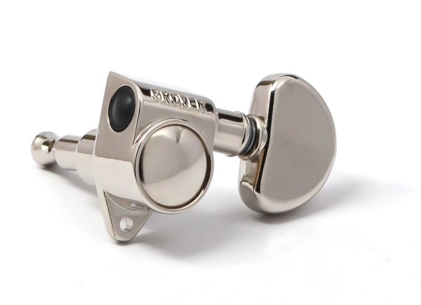 Grover 102-18N Rotomatic Machine Head With 18:1 Ratio. Nickel