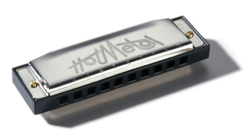 Hohner 572BXD Hot Metal Harp. Key of D