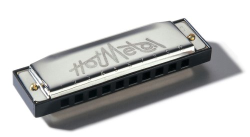 Hohner 572BXE Hot Metal Harp. Key of E