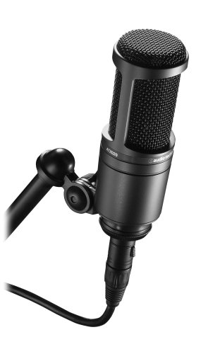Audio-Technica AT2020 Cardioid Condenser Microphone