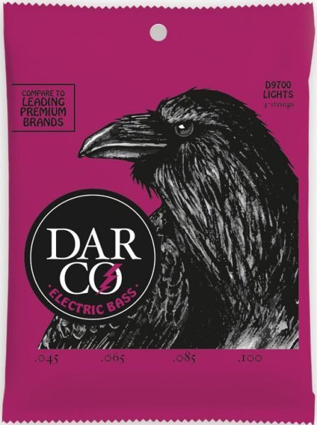 Martin D9700 Darco Electric Light Bass Strings. 45-100