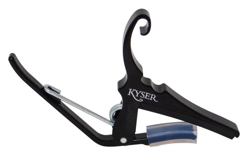 Kyser KG12B (12 String) Capo. Black