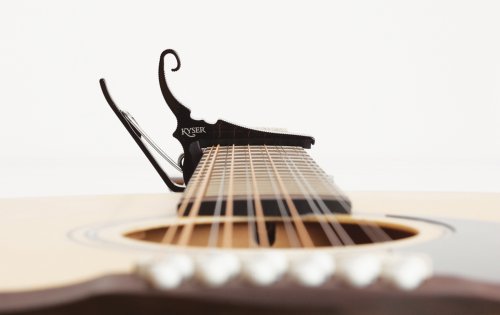 Kyser KG12B (12 String) Capo. Black