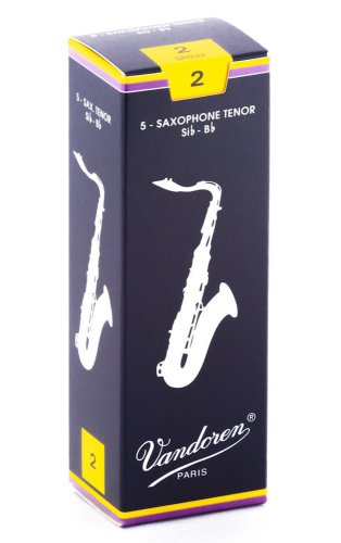 Vandoren SR242 Baritone Saxophone Traditional Reeds Strength #2. (Box of 5)