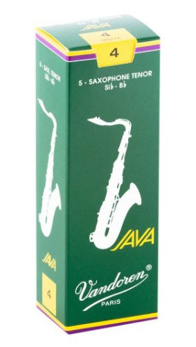 Vandoren SR274 Tenor Saxophone Java Reeds Strength #4. (Box of 5)