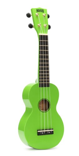 Mahalo MR1-GN Rainbow Soprano Ukulele. Green
