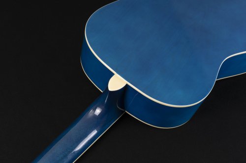 Jay Turser JJ43-TBL-A Jay Jr Series 3/4 Size Dreadnought Acoustic Guitar. Trans Blue