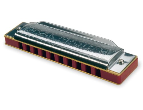 Suzuki 1072-EB Folkmaster Harmonica. Key of Eb