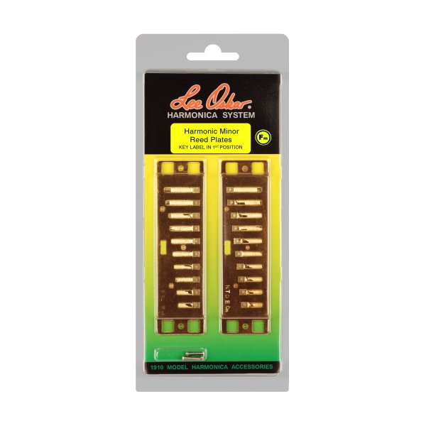 Lee Oskar 1910HRP-MN-F Harmonic Minor Replacement Reed Plates. Fm