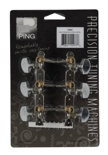 Ping P2632 Dual Mount Plate Machine Heads. 3-In-Line (2 Set)