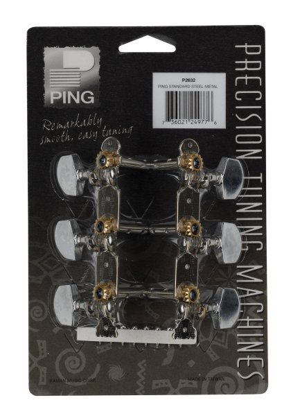 Ping P2632 Dual Mount Plate Machine Heads. 3-In-Line (2 Set)