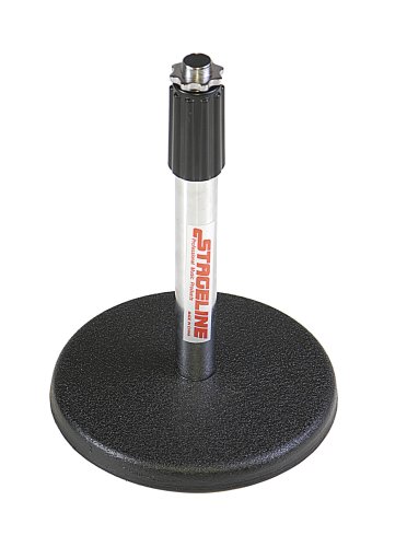 Stageline DS70 Desktop Microphone Stand. Chrome