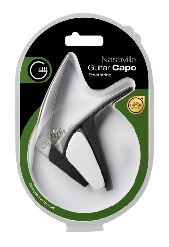G7th C21042 Nashville Guitar Capo. Silver