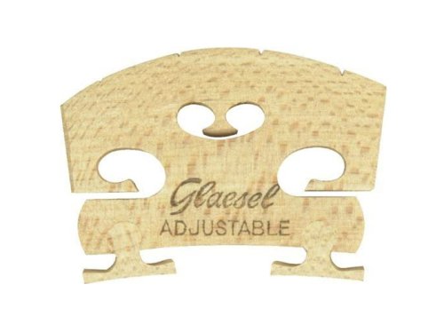 Selmer GL33524L Glaesel Adjustable 4/4 Violin Bridge. Low