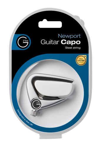 G7th C31010 Newport Guitar Capo. Silver