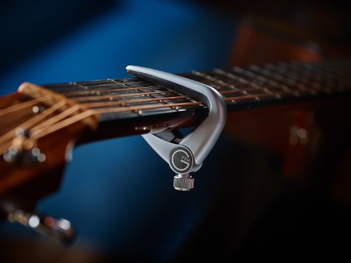 G7th C31010 Newport Guitar Capo. Silver
