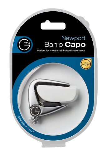 G7th C34013 Newport Banjo Capo. Silver