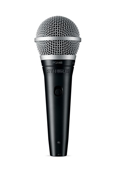 Shure PGA48-XLR Cardioid Dynamic Vocal Microphone. XLR Cable Included