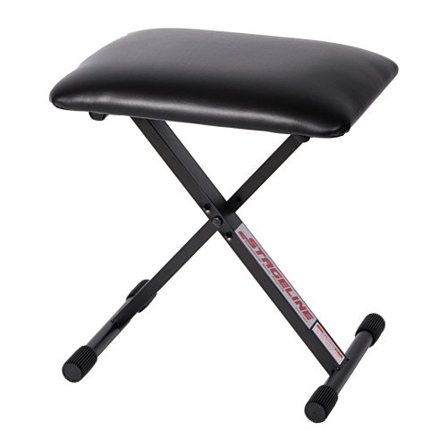 Stageline KB40 Keyboard Bench. Black